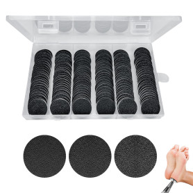 150 pièces Feet Grinder Papier de Verre