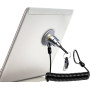 I3C Câble Antivol PC Portable Câble de Securité à Clé Serrure de Sécurité Antivol Telephone Portable pour Ordinateur Portable Sm