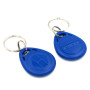 HFeng (pack de 100) 125KHz RFID Contrôle D'accès Porte-clés Proximité EM4100 TK4100 Porte-clés Smart ID Carte pour Porte Système