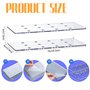 Supports à Sucettes Transparents 12 Trous Présentoir à Sucettes en Acrylique Présentoir à Cake Pops Lollipop Stand pour Baby Sho