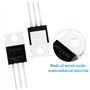 Fumanduo 20 Pièces Transistor MOSFET de Puissance Redresseur à Canal N 49A 55 V Transistor MOSFET N-Channel MOSFET 49A 55V IRFZ4