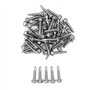 NUZAMAS Lot de 50 vis auto-perceuses en acier inoxydable 304 avec rondelle pour bois