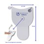 NUZAMAS Lot de 50 vis auto-perceuses en acier inoxydable 304 avec rondelle pour bois