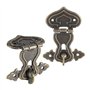 Nuzamas Lot de 2 anneaux en D en acier inoxydable 304 Filetage M14