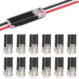 Connecteur à Double Fil Avec Boucle De Verrouillage