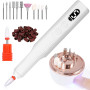 Ponceuse pour Ongles Sans fil avec UV Lampe für Gelnägel