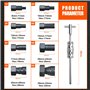 Pièce de Rechange Pour Series 3,Tete de Rasoir Électrique Homme,Series 3 pour 300S 301S 310S 3020S 3030S 3040S 3080S 3050CC 3090