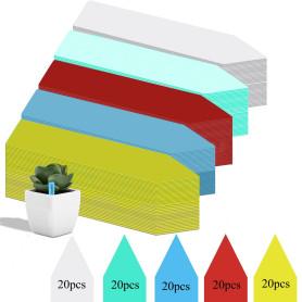 Uxreoib Set de 100 Étiquettes pour Plantes