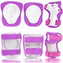 KAMUGO Enfants Casque de vélo pour Les âges 2-8 garçons avec Filles équipement de Protection de Sport Genou coude Poignets pour 