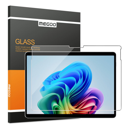 MEGOO Microsoft Surface Pro 9/ Surface Pro 11(2024)/ Surface Pro 10/8/X Verre Trempé Protection d'écran
