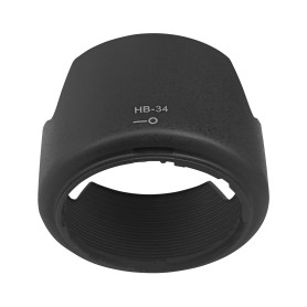 Pare-soleil HB-34 pour objectif Nikon AF-S DX NIKKOR 55-200 mm f/4-5.6G ED VR II (pas pour 5.6G IF-ED VR)