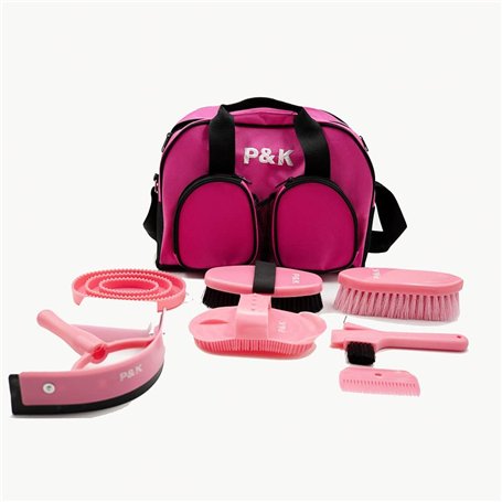 5 Pcs Outil de Nettoyage Ensemble，Griffes de Nettoyage de Peigne、brosse à cheveux avec fil métallique râteau manche en bois - Ne