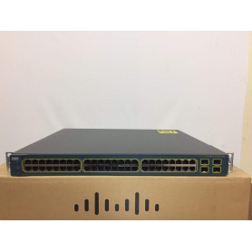 Cisco WS-C3560G-48TS-S Catalyst 3560 Gigabit Ethernet (renouvelé)