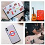 London stickers Autocollants Londres Bus Rouges pour Ados Grande Bretagne England Vacances Voyage Autocollant Bouteilles d'Eau L