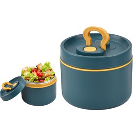 Kleemeiero Boîte Alimentaire Isotherme Inox Thermique 650ml Boîte Isotherme Repas Chaud Thermos Boîte Repas Isotherme Chaud Et F