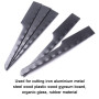 Atoplee 5pcs 18T Reciprocating Lames de scie à air comprimé, Lames de scie à métaux bi-métal Outil de coupe électrique Scie à ai