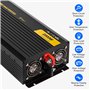 VEVOR Convertisseur Pur Sinus, DC 12V à AC 240V Convertisseur de Tension, 2000W LCD et Télécommande Onduleur à Onde Sinusoïdale 