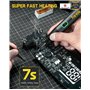 chauffage rapide en 7 secondes (200°C-450C)