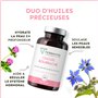 ONAGRE et BOURRACHE | Huiles BIO Première Pression à Froid | 120 Capsules de 500 mg | Hydratation de la Peau en Profondeur | Rég