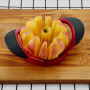 12 lames Extra Large Carottier à pomme améliorée Trancheuse à fruits en acier inoxydable ultra-trancha