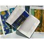 Lot de 7 toiles de coton imprimées de haute précision de 20 x 25 cm de Van Gogh, tissu pour la couture, la confection de sacs, l