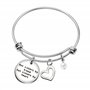 AGR8T Bracelet jonc pour meilleure amie