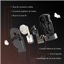 Frankberg Serrure de Porte Servomoteur Arrière Avant 2-Pôles Compatible avec 19 I II B/C53 D53 853 L53 1988-1993 Clio I II B/C57