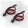 YTIan 2pcs Carte mère ATX Ordinateur PC Commutateur On/Off/Reset Puissance Câble/50cm