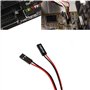 YTIan 2pcs Carte mère ATX Ordinateur PC Commutateur On/Off/Reset Puissance Câble/50cm