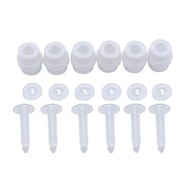 Dilwe Amortisseur de Pare-Chocs Amortisseur Caoutchouc + Anti-Vibration Kit Accessoire isolateur pour Phantom 3