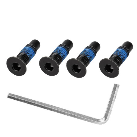 Fututech 4pcs Vis pour Xiaomi M365 Pro Pro2 1S Mi3 Vis de Remplacement pour Segway Ninebot Max G30 ES série F Accessoires Pièces