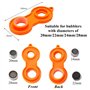 T TAKONE Perlator Clé 3 pièces Outil pour enlever les aérateurs de robinet en plastique Clé de buse de mélange Convient pour aér