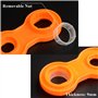 T TAKONE Perlator Clé 3 pièces Outil pour enlever les aérateurs de robinet en plastique Clé de buse de mélange Convient pour aér