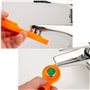T TAKONE Perlator Clé 3 pièces Outil pour enlever les aérateurs de robinet en plastique Clé de buse de mélange Convient pour aér