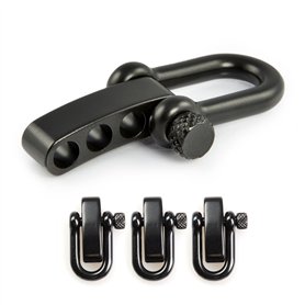 Ganzoo Manilles en Acier Inoxydable