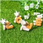 15 X 15 cm Tapis de Pelouse Verte Artificielle