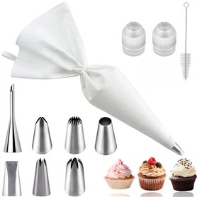 yolzhxe 11 Pièces Poches à Douille de Qualité Supérieure Kit
