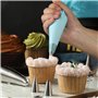 yolzhxe 11 Pièces Poches à Douille de Qualité Supérieure Kit, Kit de Décoration Gâteaux, Douille en Acier Inoxydable pour Crème 