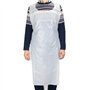 FSSTUD 10 Pièces Tabliers en Plastique Protection Tablier Polyéthylène Tabliers pour Peinture Cuisson