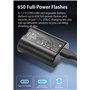 GODOX V480 S Flash Appareil Photo, V480S Flash à écran Tactile TTL HSS 1/8000s Speedlite, Compatible avec Sony Alpha A9 III a7II