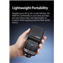 GODOX V480 S Flash Appareil Photo, V480S Flash à écran Tactile TTL HSS 1/8000s Speedlite, Compatible avec Sony Alpha A9 III a7II