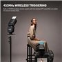 Godox TT520III Flash pour Appareil Photo, GN33 Flash avec émetteur sans Fil RT-16, Modes S1/S2, 8 Niveaux de Puissance, Design S