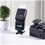 Godox TT520III Flash pour Appareil Photo, GN33 Flash avec émetteur sans Fil RT-16, Modes S1/S2, 8 Niveaux de Puissance, Design S