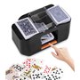 Mélangeur de Carte électronique，Batterie Rechargeable Intégrée de 2000 Mah pour Divers Jeux de Cartes