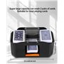 Mélangeur de Carte électronique，Batterie Rechargeable Intégrée de 2000 Mah pour Divers Jeux de Cartes