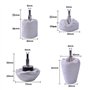 Kit Polissage Perceuse Aluminium, HTBAKOI Kit Polissage Aluminium Brosse Roue Polissage pour Perceuse Chrome Inox Alu Metal