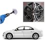 Kit Polissage Perceuse Aluminium, HTBAKOI Kit Polissage Aluminium Brosse Roue Polissage pour Perceuse Chrome Inox Alu Metal