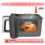 COKACA 2 PCS Grille Anti Projection Air Fryer Ninja of Accessoire Air Fryer Ninja Double Stack Xl,EmpêChe Les Taches D'Huile, Ma