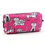 LParkin Trousse de Toilette pour Chat Rose avec Trousse de Toilette pour Adolescents - Cadeau pour Les Amoureux de Chat