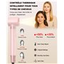 MESCOMB Air Styler & Sèche-cheveux 5 en 1 Brosse Soufflante avec Ucleurs Auto-Wrap, Brosse Ovale, Pas de Dommage Thermique, Styl